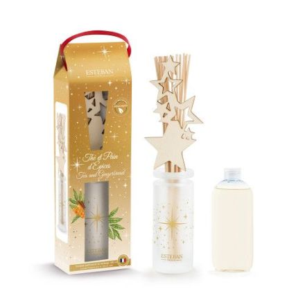 Esteban-Paris Bouquet Profumato "Thè e Pan di Zenzero" 100 ml – Edizione Natalizia