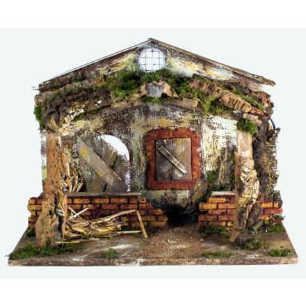 CAPANNA 42X19X30CM CON LUCE