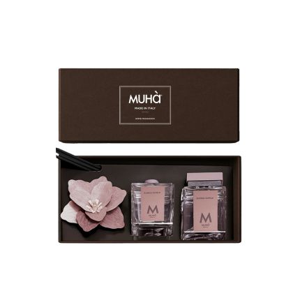 MUHA Confezione Magnum 250 ml + Profumo 200 ml Ambra Antica