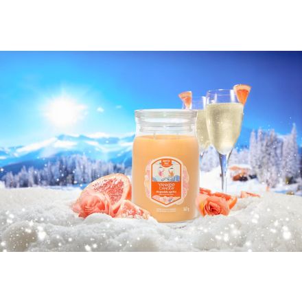 YANKEE CANDLE Giara Grande in vetro Slopeside Spritz