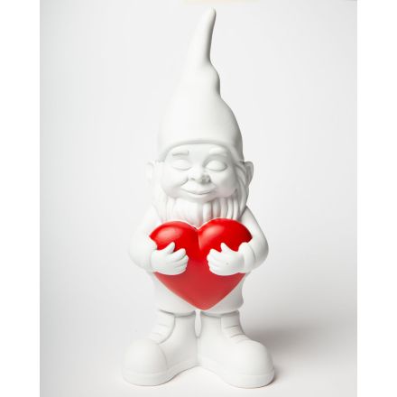 BLOGO Statuetta Innamorato Bianco 13,6xH28cm