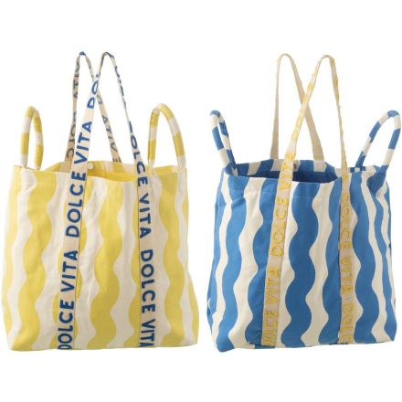 Borsa Mare "Dolce vita" 60X18X43CM colori assortiti