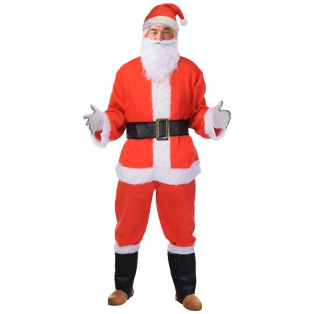 COSTUME BABBO NATALE COMPLETO TAGLIA UNICA