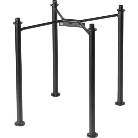 Base per vaso Cubo Cosmo, 38 cm, nero