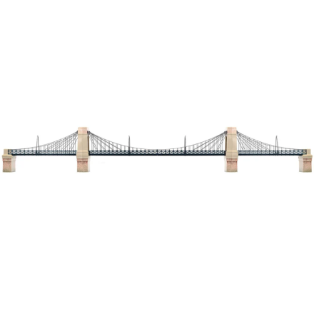 PONTE FERROVIARIO GRANDE SOSPESO, 137.2XH8CM