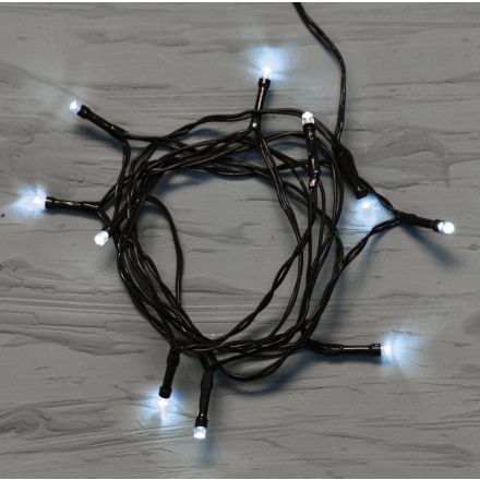 LUCI DI NATALE PER PRESEPE CATENA CON 10 LED BIANCO FREDDO
