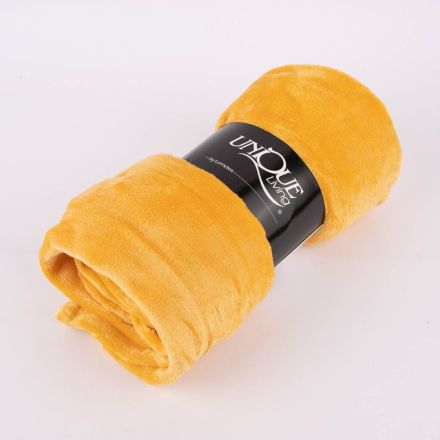 Coperta Enzo 130x180cm Giallo