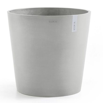 VASO TONDO AMSTERDAM GRIGIO CHIARO D50XH44,5CM