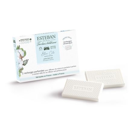 RICARICA DIFFUSORE PER AUTO PROFUMAZIONE BIANCO COTONE 2 PEZZI