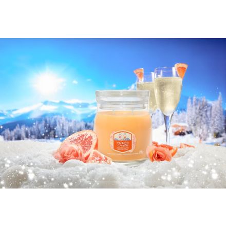 YANKEE CANDLE Giara Media in vetro Slopeside Spritz