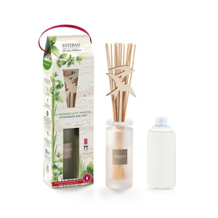 Esteban-Paris Diffusore a Bastoncini Citronella & Menta 100 ml