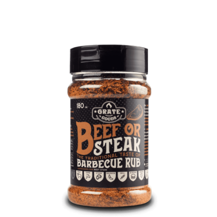 Beef or Steak Barbecue Rub Grate Goods