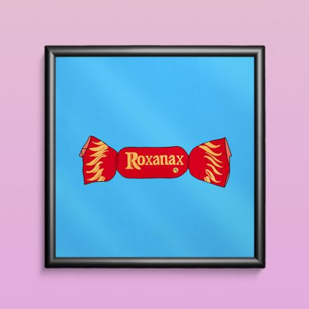 OFFERTA CORNICE E POSTER ROXANAX 20X20CM