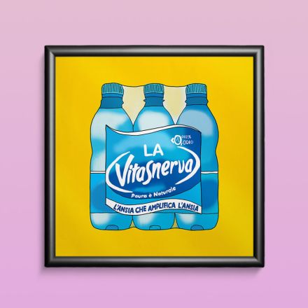 OFFERTA CORNICE E POSTER VITA SNERVA 20X20CM