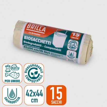 BIOSACCHETTI 42X44CM 15PZ