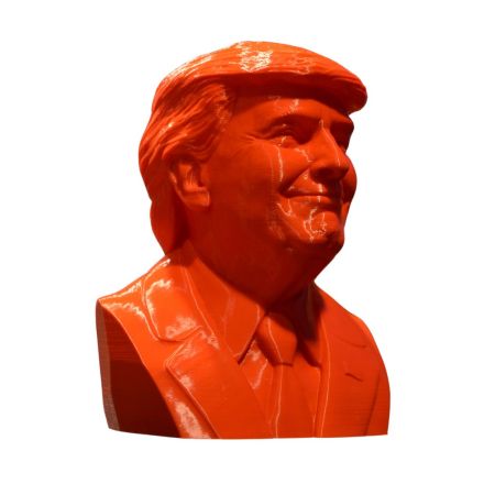 BUSTO ROSSO TRUMP 23X14X17CM