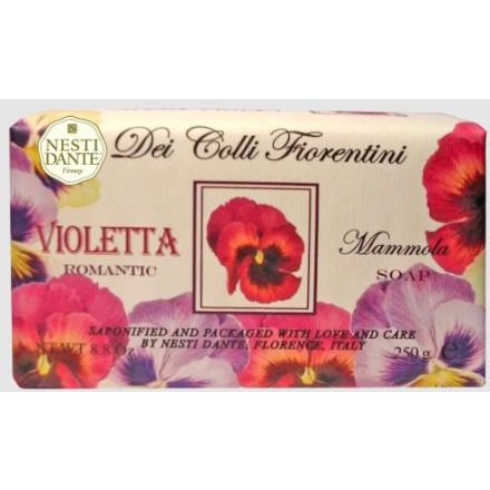 SAPONE VEGETALE DEI COLLI FIORENTINI VIOLETTA MAMMOLA 250GR