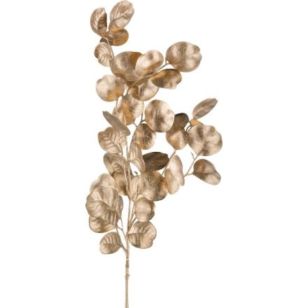 Ramo Eucalipto Oro 77 cm