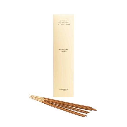 20 BASTONCINI INCENSO MOROCCAN CEDAR