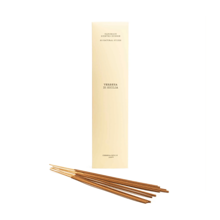 20 BASTONCINI INCENSO SICILIAN VERBENA