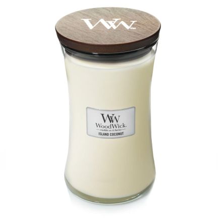 CANDELA CLESSIDRA GRANDE LARGE JAR ISLAND COCONUT