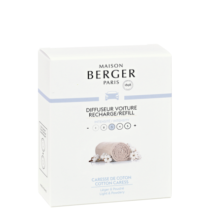 Maison Berger - Ricariche per diffusore Auto 2pz - Carezza di Cotone