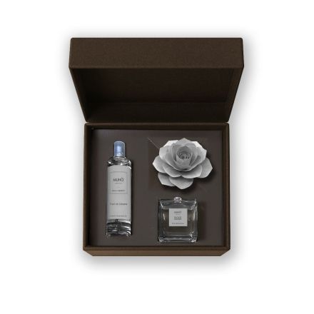 MUHA Confezione Rosa 100 ml + Spray 100 ml Fiori di Cotone