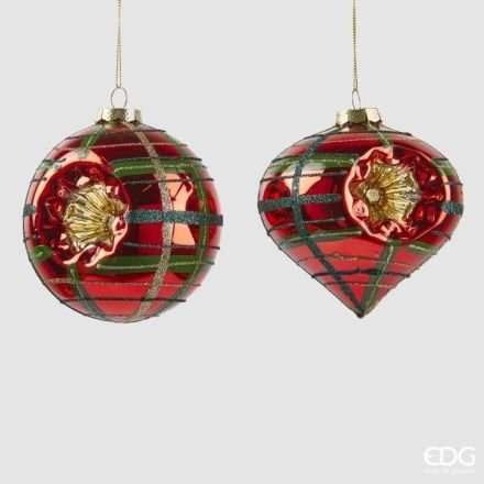 Pallina Trottola Vintage D.10 Verde/Rosso Modello Assortito