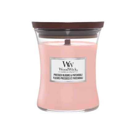 CANDELA CLESSIDRA MEDIA MEDIUM JAR PRESSED BLOOMS & PATCHOULI