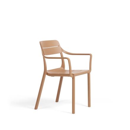 Nardi Sedia Cassia Armchair Cappuccino