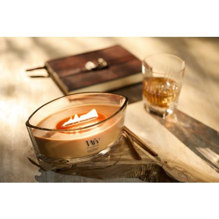 WOODWICK Candela Ellipse Golden Bourbon