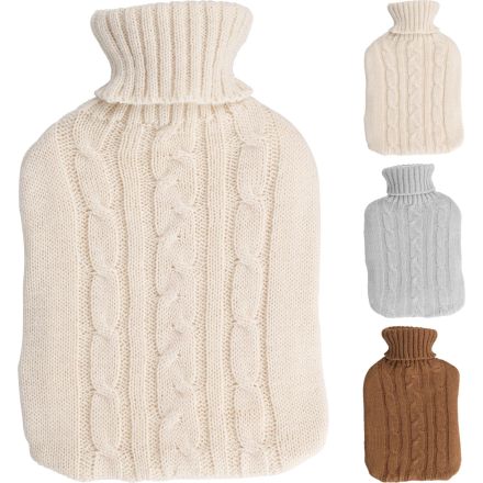 Borsa dell'Acqua Calda in Peluche - 1,75 lt colore assortito