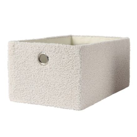 SCATOLA PORTA OGGETTI 25X32CM BIANCA