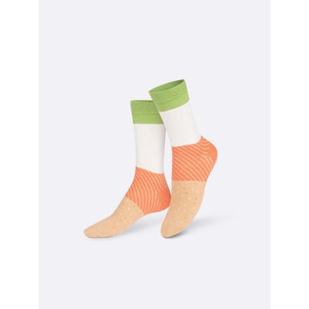 CALZE UNISEX CON BAGEL DI SALMONE EAT MY SOCKS
