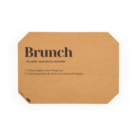 TOVAGLIETTA DIZIONARIO BRUNCH 45X32 CM