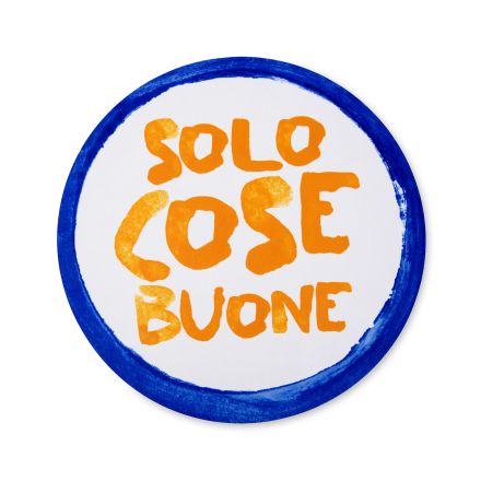 Tovaglietta tonda “solo cose buone” d36cm