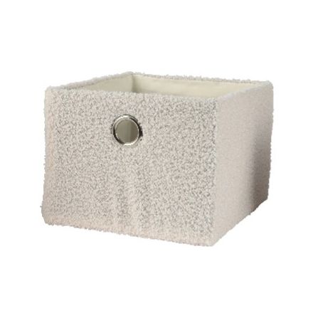 SCATOLA PORTA OGGETTI 20X25CM BIANCA