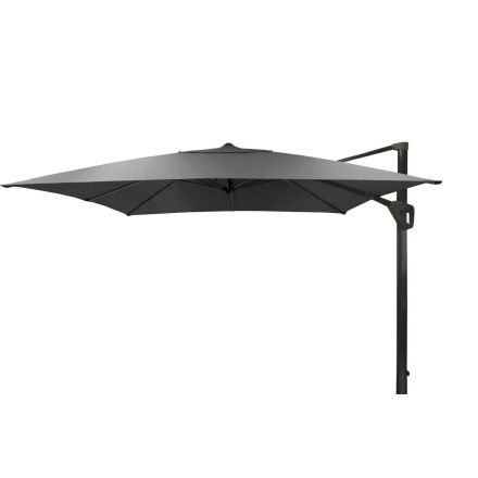 OMBRELLONE ORIENTABILE ELIOS 3X3 GRIGIO CON LUCE LED INTEGRATA