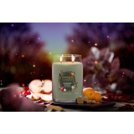 YANKEE CANDLE Giara Grande in vetro Signature Enchanted Orchard