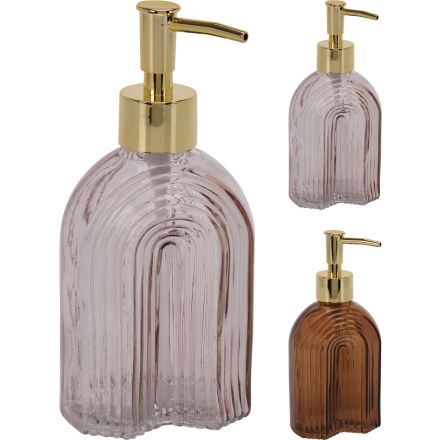 Dispenser Sapone con Dosatore - 19 cm colore assortito