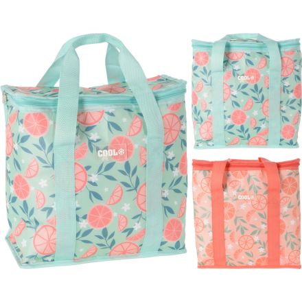 BORSA TERMICA 16LT DECORAZIONE FRUTTA COLORE ASSORTITO