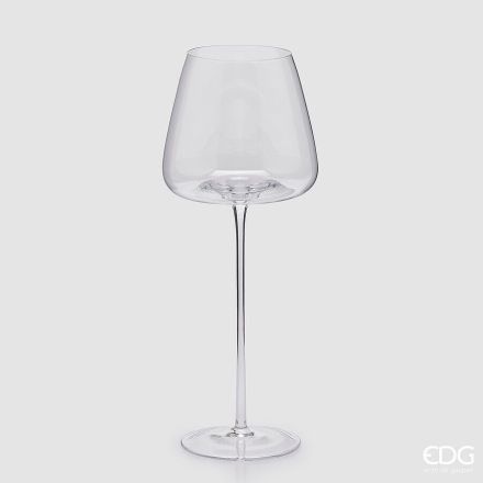 EDG Calice Grace in vetro H26 cm L10 cm 550 ml Trasparente