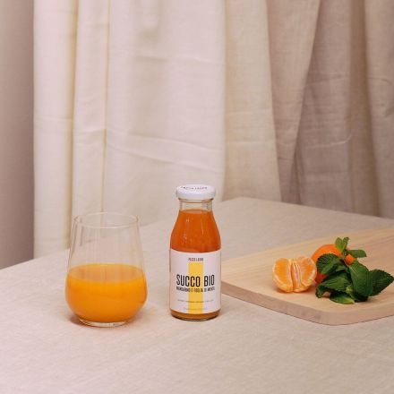 Passo Ladro Succo di Mandarino e Foglie di Menta Bio, 200ml