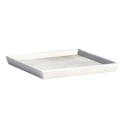 SOTTOVASO QUADRATO GRIGIO CHIARO 40CM