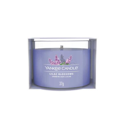 CANDELA VOTIVE IN VETRO SINGOLA LILAC BLOSSOMS
