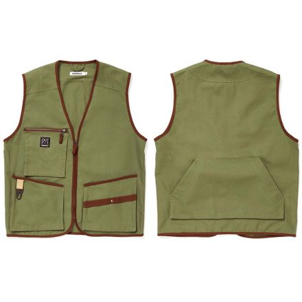 GILET UOMO VERDE OLIVA TG.M CORNIOLO VERDEMAX