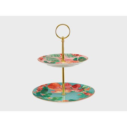 Maxwell & Williams: Teas & C's Tropicana Alzata a due Piani per Torte