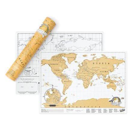 MAPPA DA GRATTARE - SCRATCH MAP TRAVEL EDITION