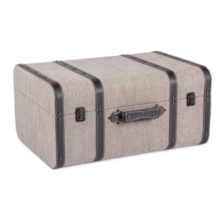 Bauletto a Valigia Grigio 50X34X24h