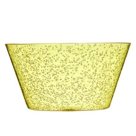 INSALATIERA MEDIA IN METACRILATO GIALLO